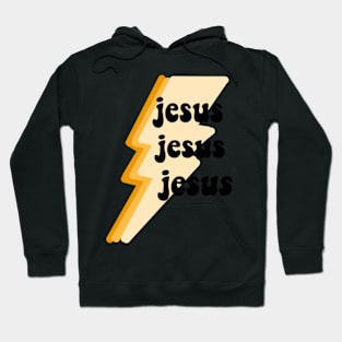 Jesus Jesus Jesus- Yellow Hoodie